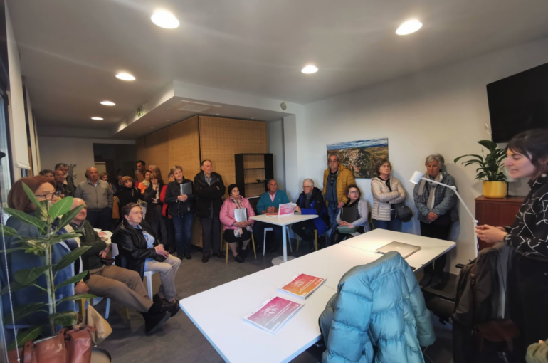 Inauguración de la oficina en Cárcar